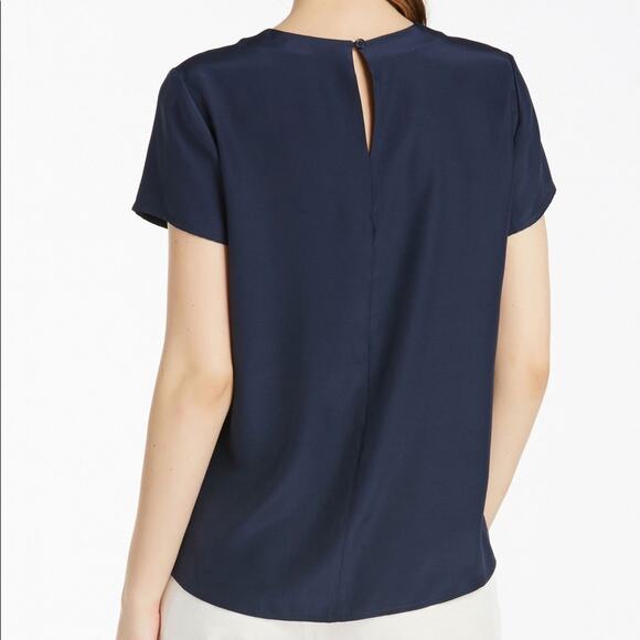 Vintage Richards & Jones Black 100% Silk Blouse Medium - Picture 11 of 11